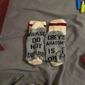 greys anatomy socks